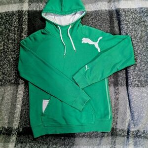Puma Green Hoodie for Wom We